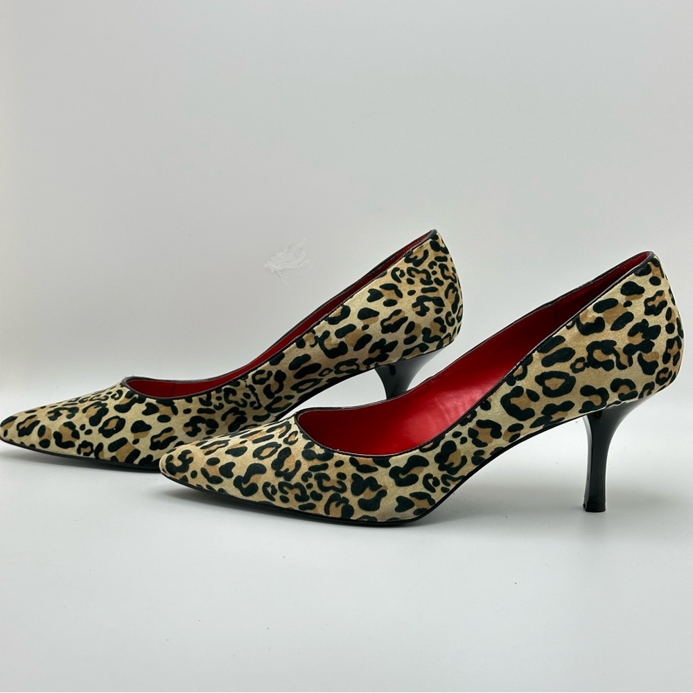 Nine & Co. Kerah leopard Animal Print print pumps Heels Leather Sz 9M - Picture 7 of 11